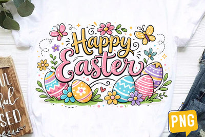 Happy Easter Day png,Happy Easter Day Sublimation Design,Easter Day T-Shirt Design,Easter Bunny Sublimation Sublimation BlackCatsMedia 