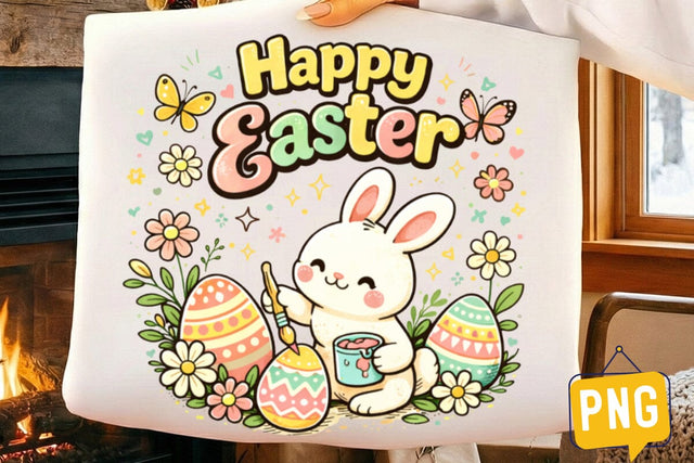 Happy Easter Day png,Happy Easter Day Sublimation Design,Easter Day T-Shirt Design,Easter Bunny Sublimation Sublimation BlackCatsMedia 