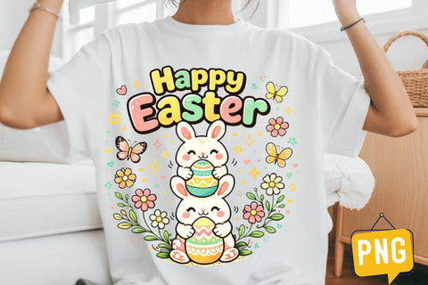 Happy Easter Day png,Happy Easter Day Sublimation Design,Easter Day T-Shirt Design,Easter Bunny Sublimation Sublimation BlackCatsMedia 