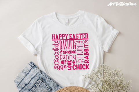 Happy Easter day shirt svg SVG Artinrhythm shop 