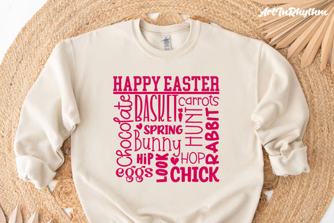 Happy Easter day shirt svg SVG Artinrhythm shop 