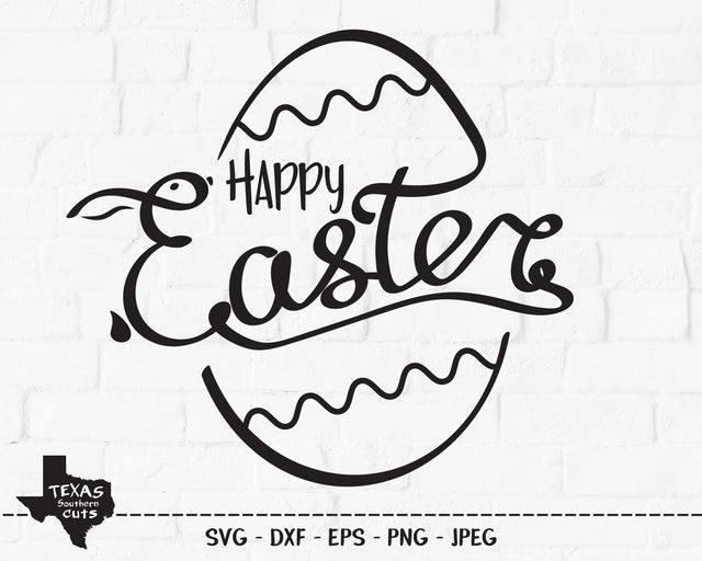 Happy Easter | Easter SVG SVG Texas Southern Cuts 