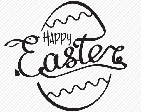 Happy Easter | Easter SVG SVG Texas Southern Cuts 
