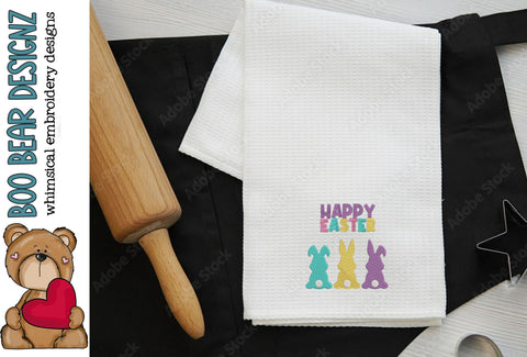 Happy Easter Embroidery design Embroidery/Applique DESIGNS Boo Bear Designz 