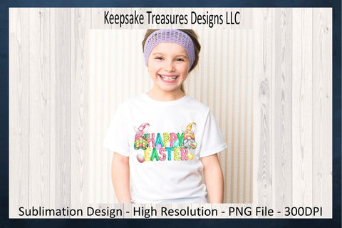 Happy Easter Gnomes PNG, Easter Gnomes Sublimation Design, Easter Bunny Gnomes, Easter T-Shirt Design, Digital Download Sublimation Keepsake Treasures Designs LLC. 