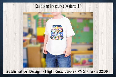 Happy Easter Marshmallow Babies, Hand Drawn Blue Truck, Sublimation PNG, Children's Easter T-Shirt Design, Digital Download, PNG Printable Sublimation Keepsake Treasures Designs LLC. 