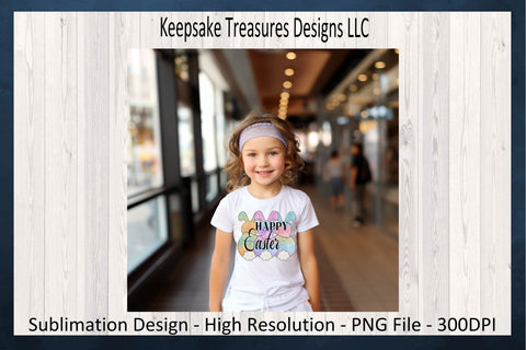 Happy Easter Ombre Glitter Rabbits, Sublimation PNG, Easter T-Shirts, Digital Download, PNG Printable Sublimation Keepsake Treasures Designs LLC. 