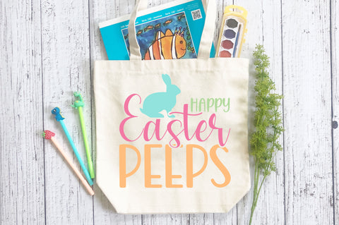 Happy easter peeps Svg Design SVG Regulrcrative 