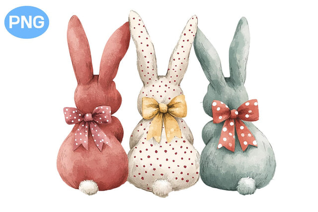 Happy Easter PNG Coquette Easter Bunny, Easter Bunny, Happy Easter Sublimation, Easter Bunny Sublimation DesignPlante 503 