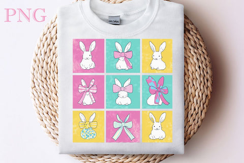 Happy Easter PNG Coquette Easter Bunny, Easter Bunny, Happy Easter Sublimation, Easter Bunny SVG DesignPlante 503 
