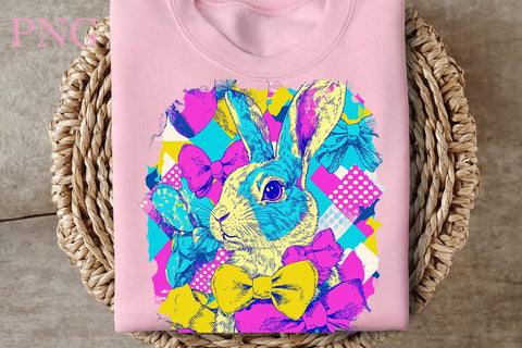 Happy Easter PNG Coquette Easter Bunny, Easter Bunny, Happy Easter Sublimation, Easter Bunny SVG DesignPlante 503 
