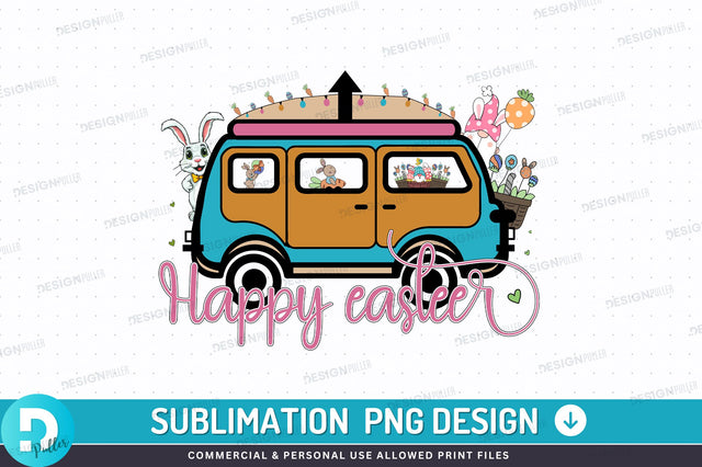 Happy easter PNG Design Sublimation Regulrcrative 