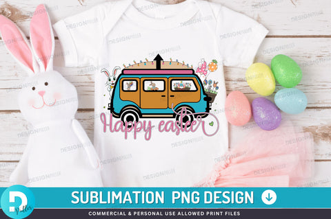 Happy easter PNG Design Sublimation Regulrcrative 