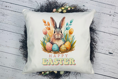 Happy Easter PNG Sublimation Design Sublimation CraftLabSVG 