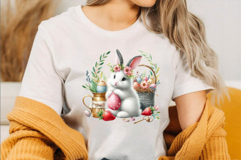 Happy Easter Sublimation Clipart Sublimation SVGArt 