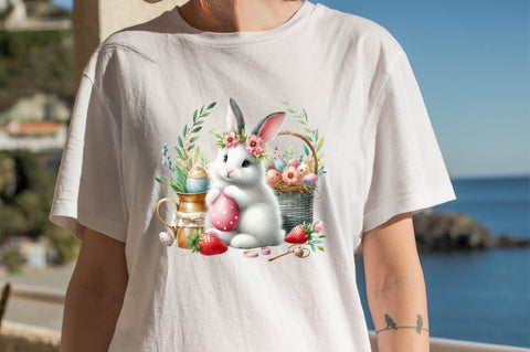 Happy Easter Sublimation Clipart Sublimation SVGArt 