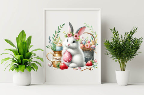 Happy Easter Sublimation Clipart Sublimation SVGArt 
