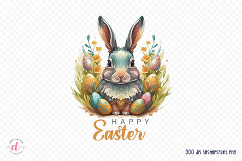 Happy Easter Sublimation Design Sublimation CraftLabSVG 