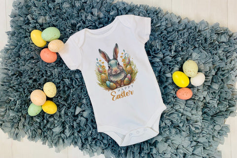 Happy Easter Sublimation Design Sublimation CraftLabSVG 