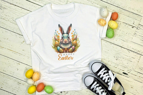 Happy Easter Sublimation Design Sublimation CraftLabSVG 