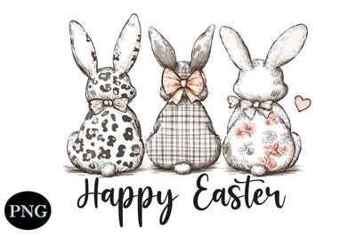 Happy Easter Sublimation, Easter Bunny, Sublimation DesignPlante 503 