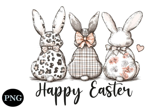 Happy Easter Sublimation, Easter Bunny, Sublimation DesignPlante 503 