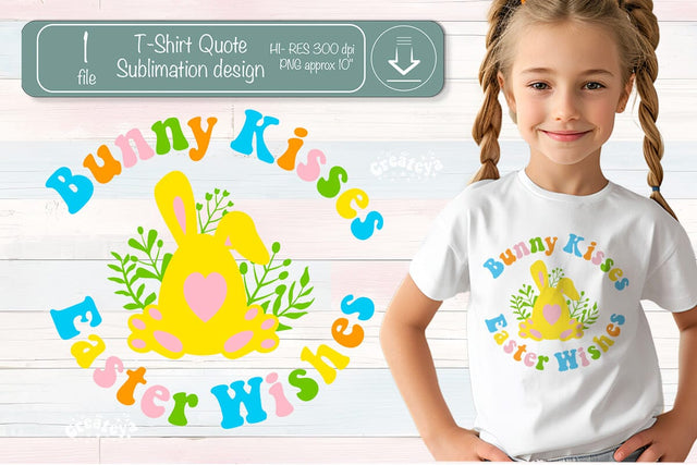 Happy Easter Sublimation Quote Groovy Easter t-shirt design Sublimation Createya Design 