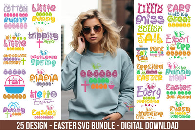 Happy Easter SVG Bundle, Easter SVG, Digital Files SVG orpitasn 