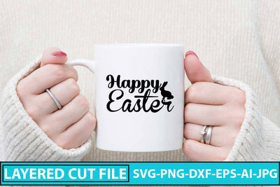 Happy Easter SVG Cut File SVG Syaman 