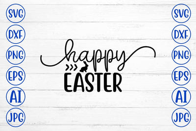 Happy Easter SVG Cut File SVG Syaman 