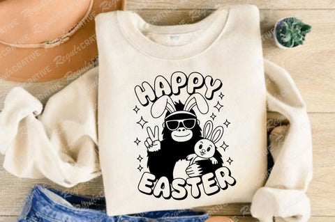 Happy Easter SVG Design SVG Regulrcrative 