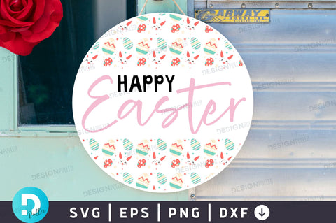 Happy easter Svg Design SVG Regulrcrative 