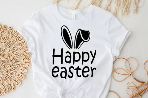 Happy Easter SVG, Easter Bunny Svg Sublimation T-shirt Design SVG FiveStarCrafting 