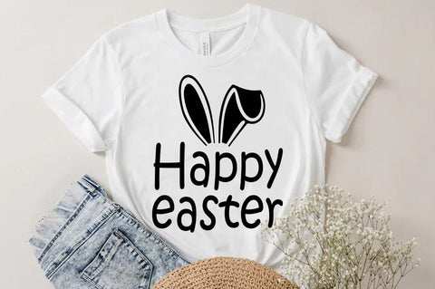 Happy Easter SVG, Easter Bunny Svg Sublimation T-shirt Design SVG FiveStarCrafting 