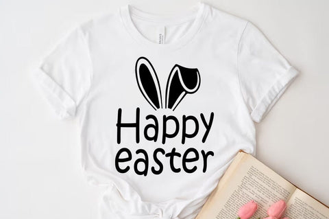 Happy Easter SVG, Easter Bunny Svg Sublimation T-shirt Design SVG FiveStarCrafting 