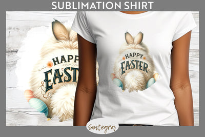 Happy Easter v12 T-shirt Sublimation Sublimation Sintegra 