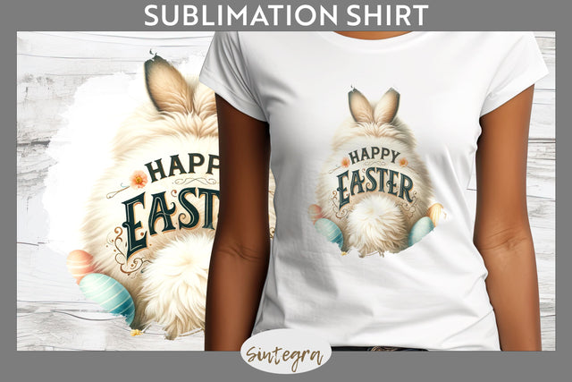 Happy Easter v12 T-shirt Sublimation Sublimation Sintegra 