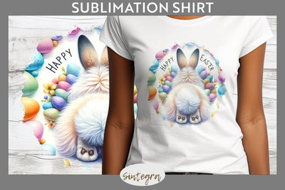 Happy Easter v5 T-shirt Sublimation Sublimation Sintegra 
