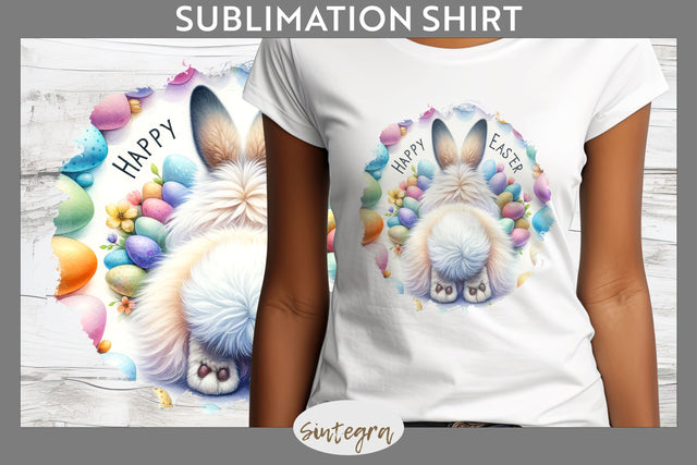 Happy Easter v5 T-shirt Sublimation Sublimation Sintegra 