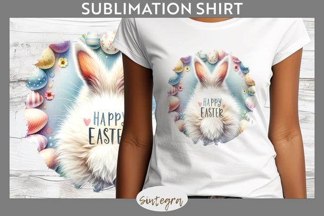 Happy Easter v7 T-shirt Sublimation Sublimation Sintegra 