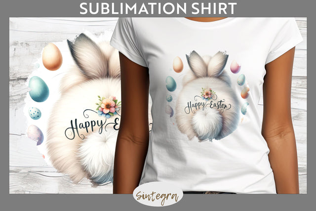 Happy Easter v8 T-shirt Sublimation Sublimation Sintegra 
