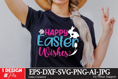 Happy Easter Wishes SVG Cut File SVG Insomnia Std 