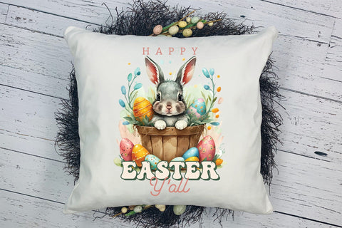 Happy Easter Y'all PNG Sublimation Sublimation CraftLabSVG 