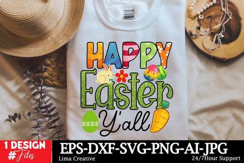 Happy Easter Y'all Sublimation PNG,EAster Sublimation Quotes, Happy Easter ,Easter SVG ,Easter SVG Cut File Sublimation Insomnia Std 
