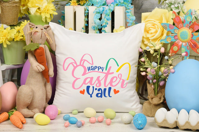 Happy Easter Y'All SVG Cut File SVG dapiyupi store 