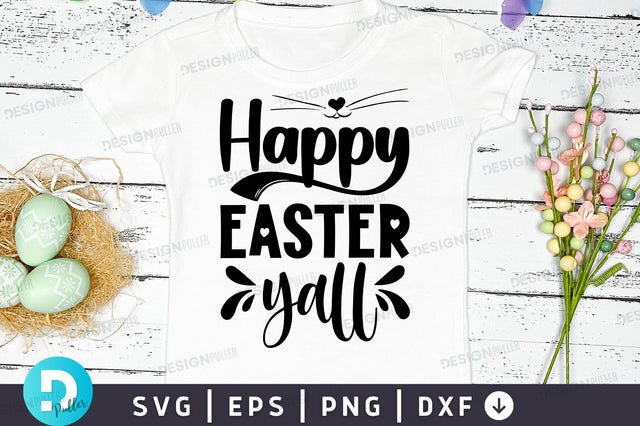 Happy easter yall Svg Design SVG Regulrcrative 
