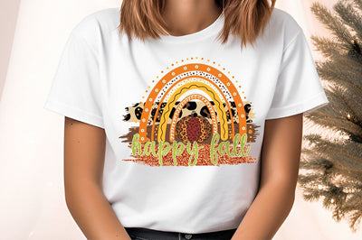 Happy fall PNG Design Sublimation Designangry 
