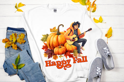 Happy fall png design Sublimation Regulrcrative 