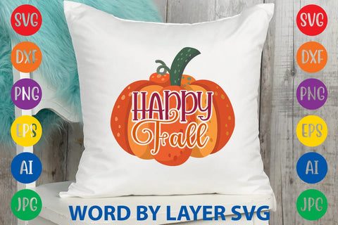 Happy Fall SVG DESIGN SVG Rafiqul20606 