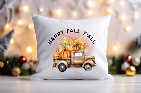 Happy Fall yall PNG Design Sublimation Designangry 